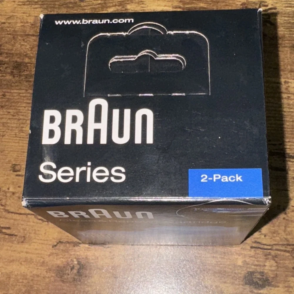 BRAUN Clean & Renew CARTRIDGE - 2 PACK original CARTRIDGES - NEW Sealed Box
